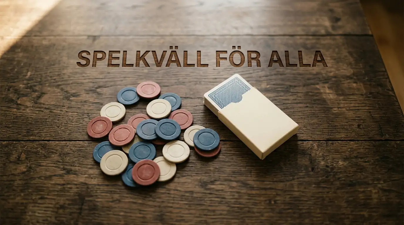 Pokermarker som symboliserar bonusar och free spins på casino utan spelpaus